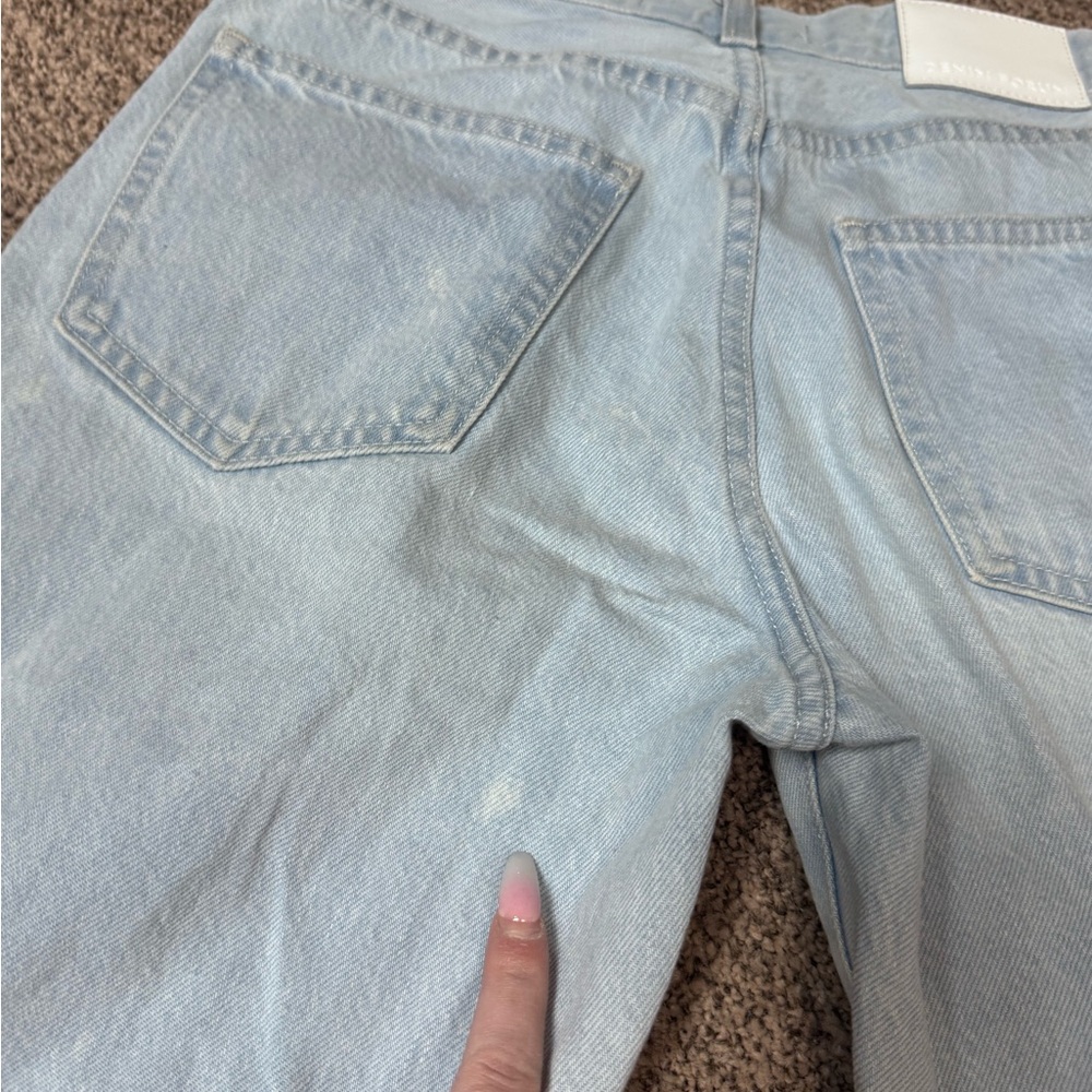 Denim Forum The '90s Marlo Hi-Rise Baggy Jean - Picture 3 of 12